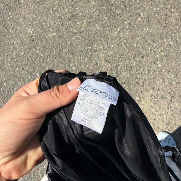 Nightgown Full Length Sheer Floral - Picture 3 of 3